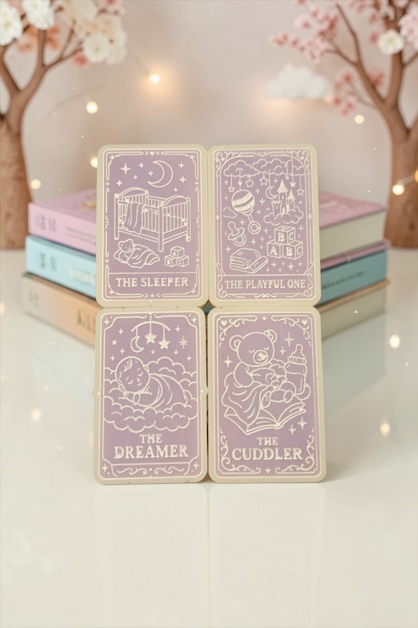 Bedtime Bath Baby Tarot Card