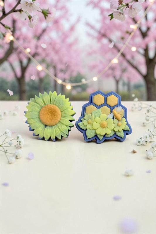 Honeycomb & Sunflower Duo - Lemon Cookie