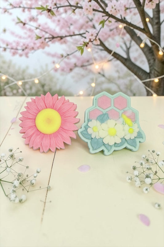 Honeycomb & Sunflower Duo - Honeysuckle & Sandalwood