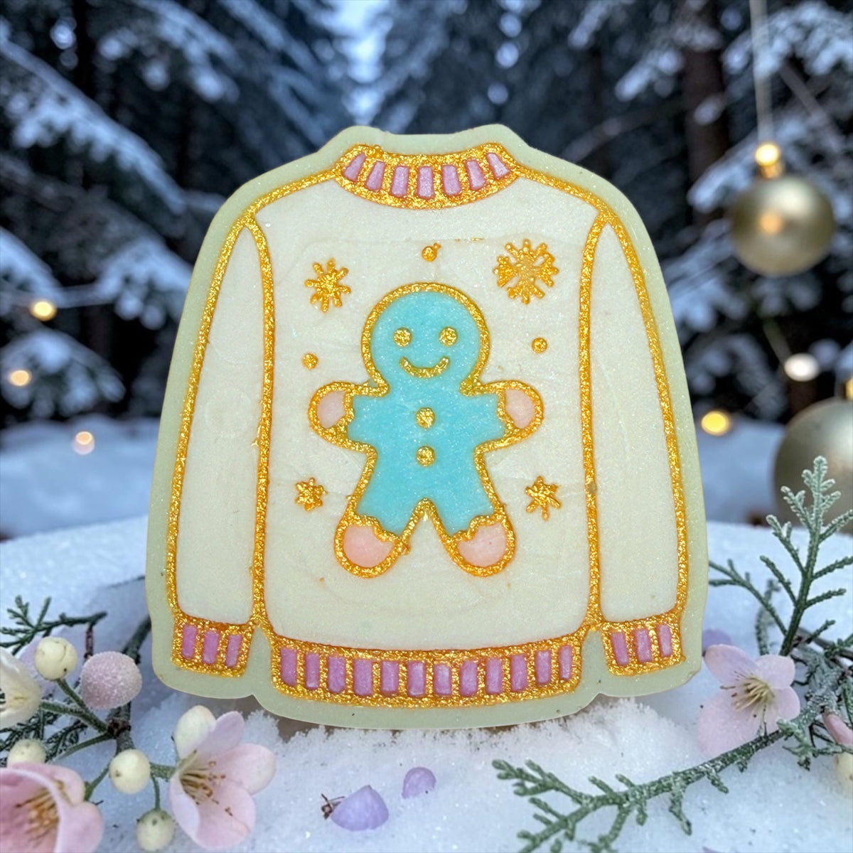 Winter Cherry & Ginger Frosting - Christmas Jumper