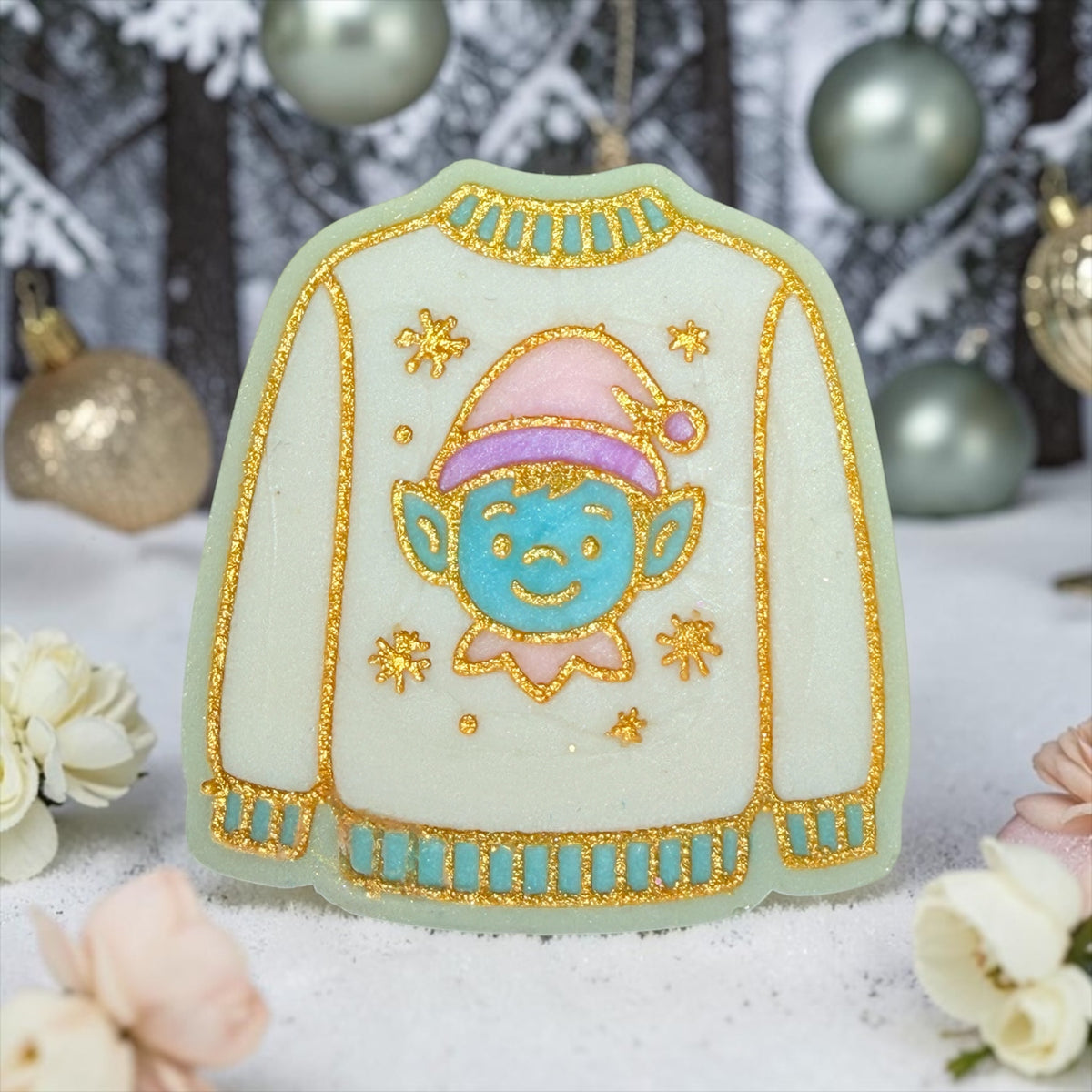 Winter Cherry & Ginger Frosting - Christmas Jumper
