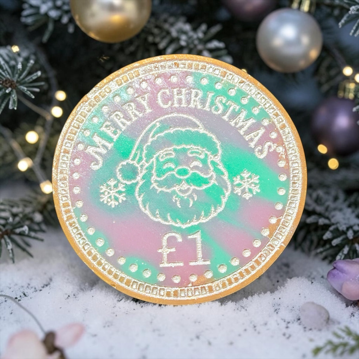 Warm Cashmere & Almond Milk - Christmas Coin Duo