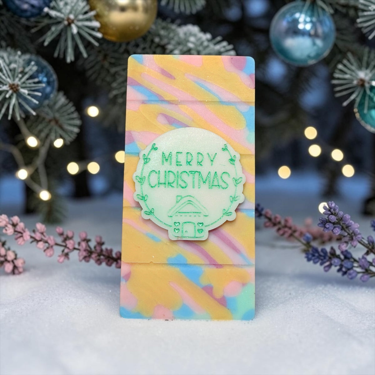 Shimmering Star - Merry Christmas Bar