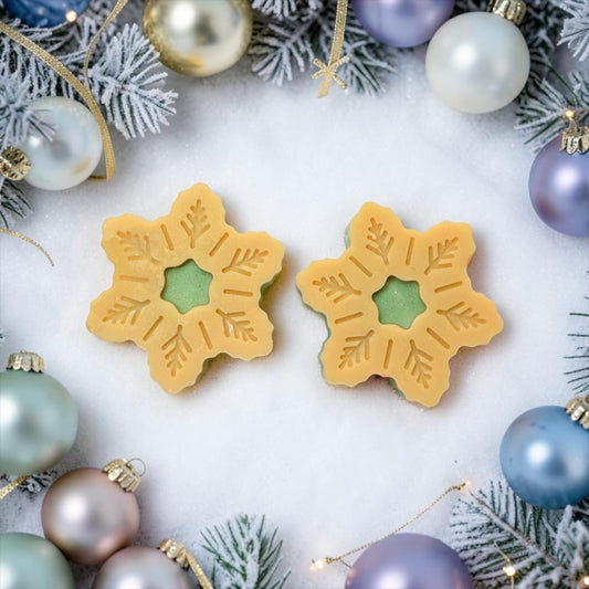 Gingerbread House - Snowflake Duo