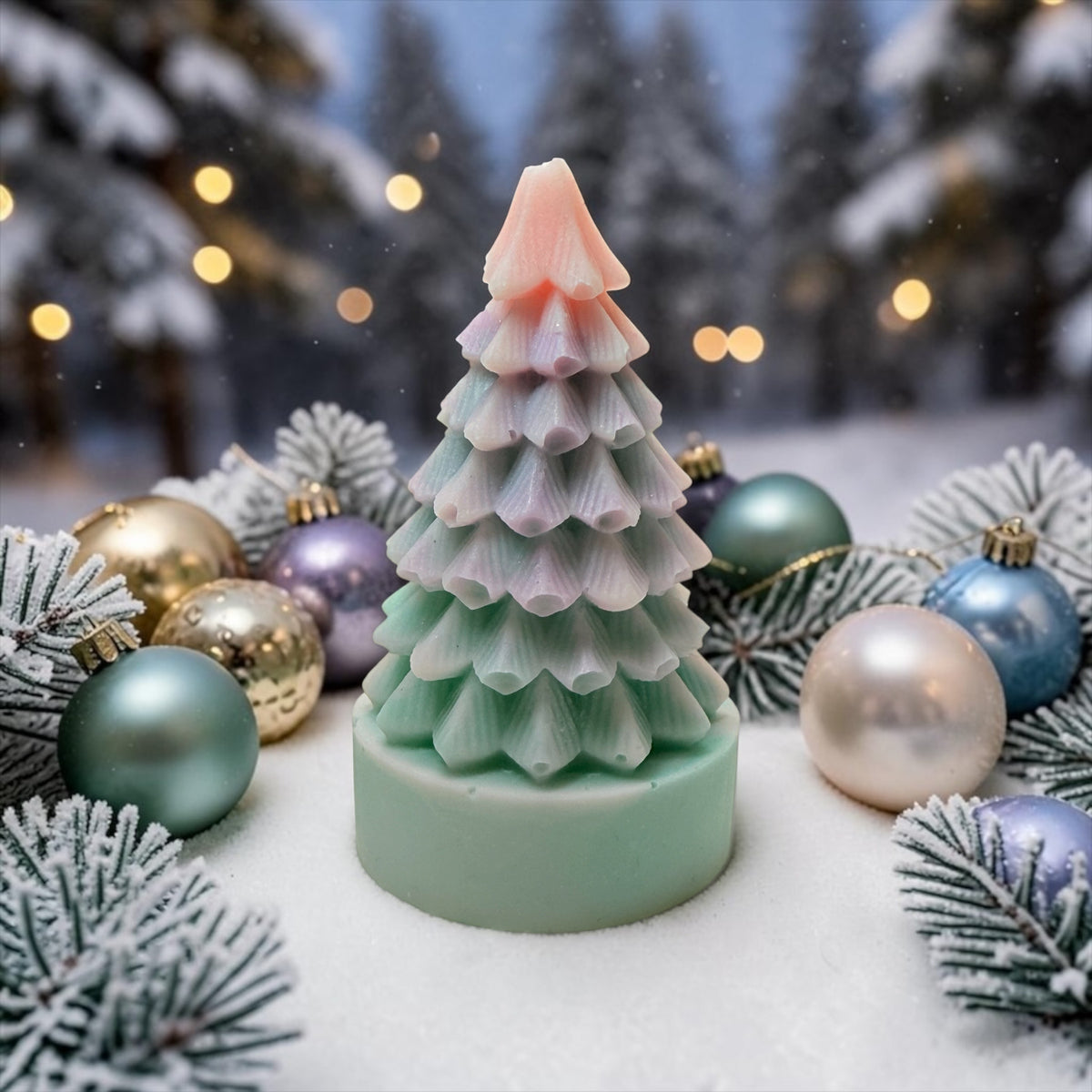 Frosty Sparkle - 3d Tree